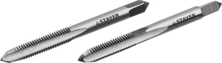 Комплект метчиков STAYER &quot;MASTER&quot;, сталь 9ХС, М5х0,8, 2 шт 28025-05-0.8-H2 купить в Уфе