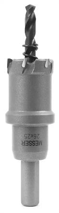 ТСТ коронка MESSER 26X25 с центрирующим сверлом и толкающей пружиной купить в Уфе