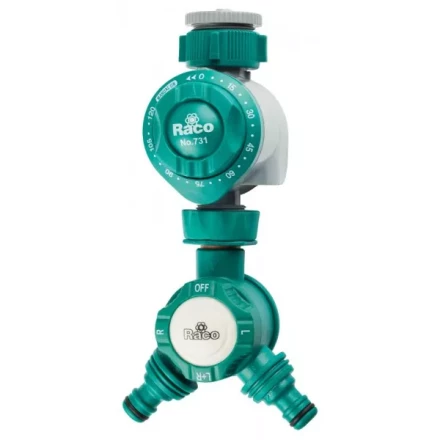 Таймер RACO для подачи воды, механический, в комплекте с распределителем двухканальным, 3/4&quot;х1&quot; 4275-55/732D купить в Уфе