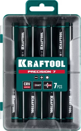 Набор отверток для точных работ KRAFTOOL Precision 7 25686 купить в Уфе