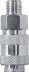 KRAFTOOL 1/4&quot;M - рапид муфта, переходник 06594-1/4 купить в Уфе