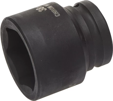 Торцовая головка KRAFTOOL &quot;INDUSTRIE QUALITAT&quot; ударная (3/4&quot;), FLANK, Cr-Mo, фосфатированная, 38 мм 27945-38_z01 купить в Уфе