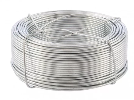 Проволока стальная оцинкованная 2,0 мм длина 50 м Сибртех 47756 купить в Уфе