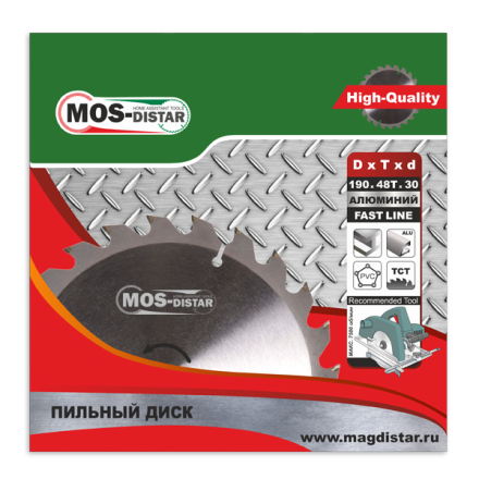 Пильный диск MOS-DISTAR алюминий PSA1904830 купить в Уфе