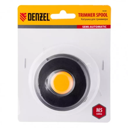 Катушка триммерная полуавтоматическая для Denzel TE-350 гайка M5 Denzel 96348 купить в Уфе