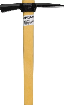 Молоток-кирочка КАМЕНЩИКА 600 г с деревянной рукояткой, 2017-6 2017-6 купить в Уфе
