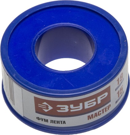 Фумлента ЗУБР &quot;МАСТЕР&quot;, плотность 0,40 г/см3, 0,1ммх19ммх15м 12373-19-040 купить в Уфе