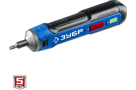 ЗУБР ZUBR GO 4 Vmax, аккумуляторная отвертка, кейс, 33 биты, Профессионал (PSD-4S) купить в Уфе