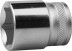 Торцовая головка KRAFTOOL &quot;INDUSTRIE QUALITAT&quot;, Cr-V, SUPER-LOCK, хромосатинированная, 1/2&quot;, 24 мм 27801-24_z01 купить в Уфе