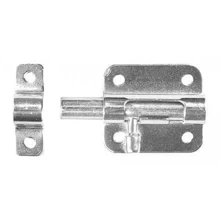 Задвижка накладная для окон и мебели &quot;ШП-10 БЦ&quot;, цвет белый/цинк, 30мм 37741-30 купить в Уфе