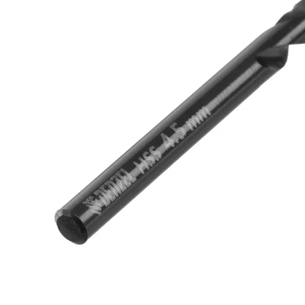 Сверло по металлу, 4,5 мм, HSS-Tin, Golden Tip, 10 шт. Denzel 717211 купить в Уфе