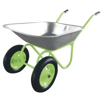 Тачка садовая двухколесная облегченная объем 65 л СИБРТЕХ 68962 купить в Уфе