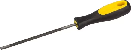 Напильник STAYER &quot;PROFI&quot; круглый, с двухкомпонентной рукояткой, для заточки цепных пил, 150мм 16605-15-21 купить в Уфе