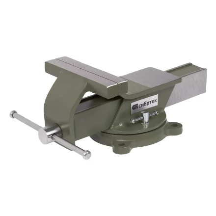 Тиски слесарные Сибртех 18620, 150 мм, стальные, поворотные купить в Уфе