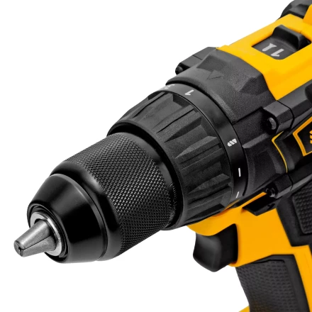 Дрель-шуруповерт аккумуляторная, бесщет. Denzel BLDL-IB-18-0, Li-Ion, 18 В 26122 купить в Уфе