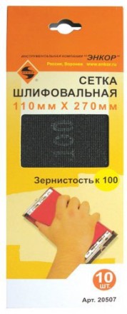 Шлифсетка 110х270 К100 Энкор 20507 купить в Уфе