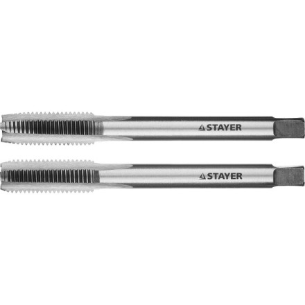 Комплект метчиков STAYER &quot;MASTER&quot;, сталь 9ХС, М8х1,0, 2 шт 28025-08-1.0-H2 купить в Уфе