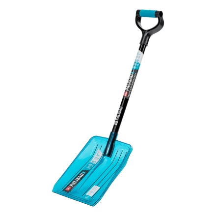 Лопата для уборки снега Palisad 61799, поликарбонат, 260х310х870 мм, стальной черенок, LUXE купить в Уфе