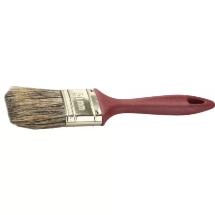 Кисть плоская ЗУБР &quot;УНИВЕРСАЛ-ПРЕМИУМ&quot; &quot;КП-15&quot;, смешанная натуральная щетина, пластмассовая ручка, 20мм 4-01015-020 купить в Уфе