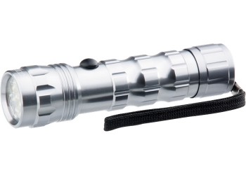 Фонарик светодиодный, алюминиевый корпус, влагозащищённый, 12 Led, 3хААА, Stern 90501 купить в Уфе