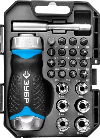 Наборы отвертка с битами серия ПРОФЕССИОНАЛ купить в Уфе