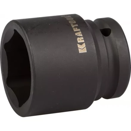 Торцовая головка KRAFTOOL &quot;INDUSTRIE QUALITAT&quot; ударная (3/4&quot;), FLANK, Cr-Mo, фосфатированная, 36 мм 27945-36_z01 купить в Уфе