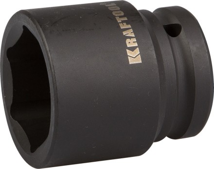 Торцовая головка KRAFTOOL &quot;INDUSTRIE QUALITAT&quot; ударная (3/4&quot;), FLANK, Cr-Mo, фосфатированная, 36 мм 27945-36_z01 купить в Уфе