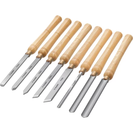 ЗУБР УМЕЛЕЦ-8, 8 шт, Р6М5, набор ручных резцов по дереву, Профессионал (18374) купить в Уфе