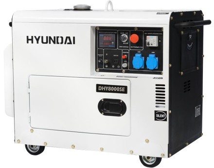 Дизельный генератор Hyundai DHY 8000SE купить в Уфе