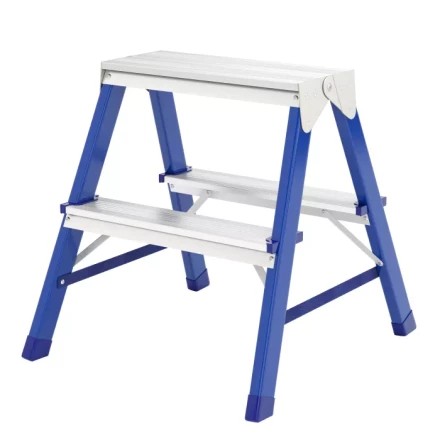 Стремянка двусторонняя 2 ступени стальная Сибртех 97932 купить в Уфе