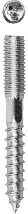 ЗУБР. Шпилька сантехническая, шестигранник, Torx 25, оцинкованная, М8x80мм, 4шт 37870-08-080-4 купить в Уфе