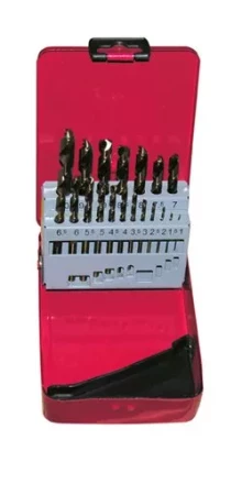 Набор сверл д/мет.Р6М5  13шт.в мет.футляре 1/50 25213 купить в Уфе