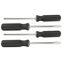 Набор отверток 4шт(SL5x100,6x100 PH1x100,2x100) углеродистая сталь пластиковая рукоятка SPARTA 13220