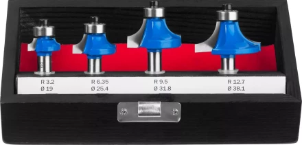 ЗУБР 4 шт, набор профильных фрез по дереву, Профессионал (28795-H4-2) купить в Уфе