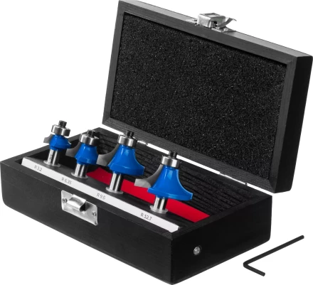 ЗУБР 4 шт, набор профильных фрез по дереву, Профессионал (28795-H4-2) купить в Уфе