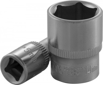 Головка торцевая шестигранная 1/4&quot; М4 S04H2104 Jonnesway 48035 купить в Уфе