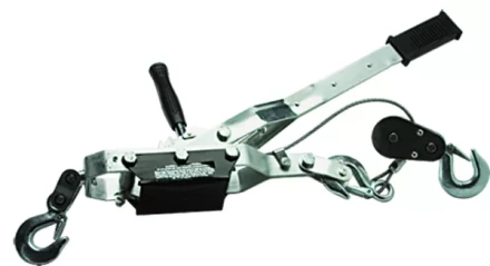 Лебедка рычажная тяга - 2 т подъем - 0.8 т двойное храповое колесо  MATRIX 52260 купить в Уфе