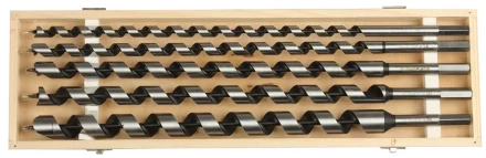 ЗУБР. Набор сверл по дереву, спираль Левиса, 12-14-18-20-25мм, 5шт 2948-450-H5 купить в Уфе