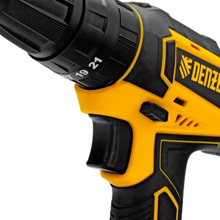 Дрель-шуруповерт аккумуляторная ударная Denzel CID-18-02BM, Li-Ion, 18 В, 2 акк. 26135 купить в Уфе