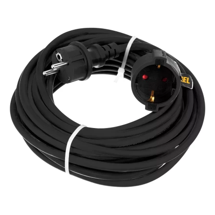 Удлинитель-шнур силовой Denzel Top Series, КГТТ, 10м, 1 розетка, 3 x 1,5 мм, 3 м 37419 купить в Уфе