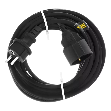 Удлинитель-шнур силовой Denzel Top Series, КГТТ, 10м, 1 розетка, 3 x 1,5 мм, 3 м 37419 купить в Уфе