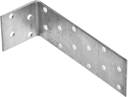 Крепежный угол ЗУБР &quot;МАСТЕР&quot; анкерный, 40х120х40мм, 20шт 310225-040-120 купить в Уфе