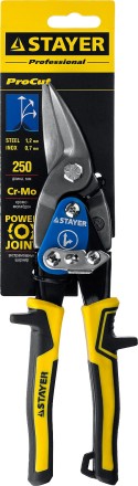 STAYER Ножницы по металлу HERCULES, правые, Cr-Mo, 250 мм, серия Professional 2320 купить в Уфе