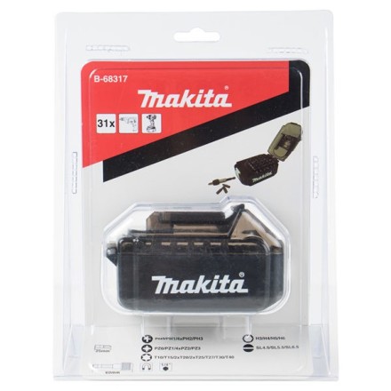 Набор бит 31 шт Makita B-68317 купить в Уфе
