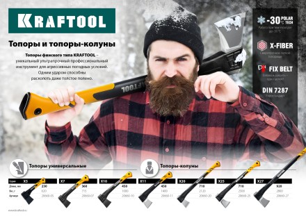 Топор финского типа X - серия 20660-20 купить в Уфе