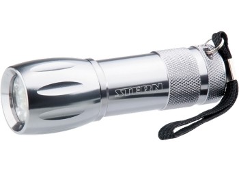 Фонарик светодиодный, алюминиевый корпус, влагозащищённый, 9Led, 3хААА, Stern 90502 купить в Уфе