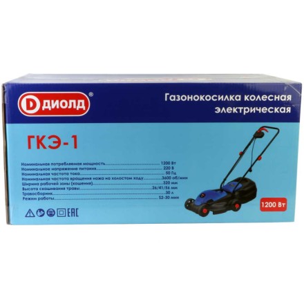 Газонокосилка электрическая Диолд ГКЭ-1 купить в Уфе