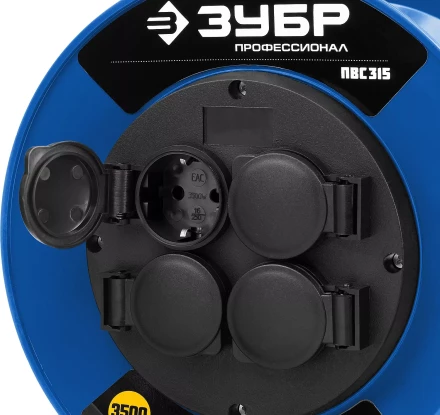 Профессиональные удлинители на пластиковой катушке ПВС 315 силовые серия ПРОФЕССИОНАЛ купить в Уфе