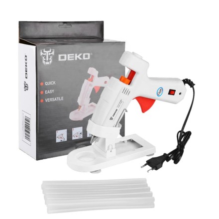 Пистолет клеевой DEKO DKGG100 SET4, 063-4971 купить в Уфе