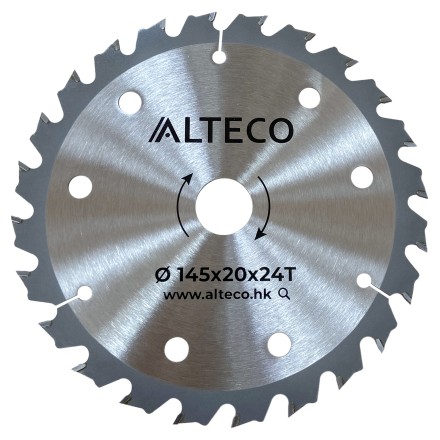 Диск по дереву для дисковой пилы ALTECO CHDS 20-145 Li BL / 145x20x24T 50635 купить в Уфе